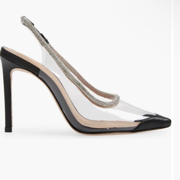 Schutz Audrey Slingback Pointed Toe Pump women size 6.5 - Picture 2 of 11